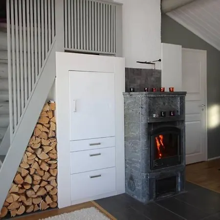 Beautiful Riverside With Sauna Apartman Nuorgam